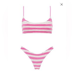 TRIANGL BIKINI: MICA top and bottom in ORCH color